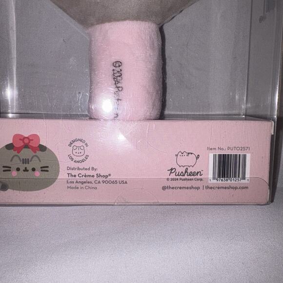 The Creme Shop x PUSHEEN Plush Makeup Mirror & Macaron Lip Balm NEW - Picture 7 of 7